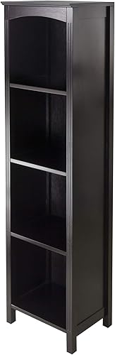 Winsome Estantería Terraza, sin cesta, Espresso