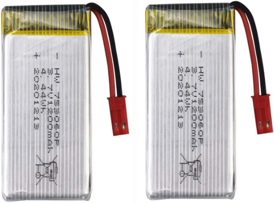 sea jump Accessories 2PCS 3.7V 1200mAh Lithium Battery for SP650 Aerial Photography UAV Quadcopter Spare Parts RC Helicopter Battery