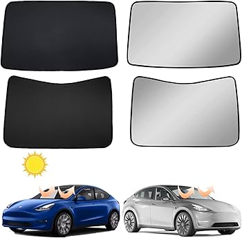 TESLA純正 Model S リア／ガラスルーフ用サンシェード 中古 Amazon.co