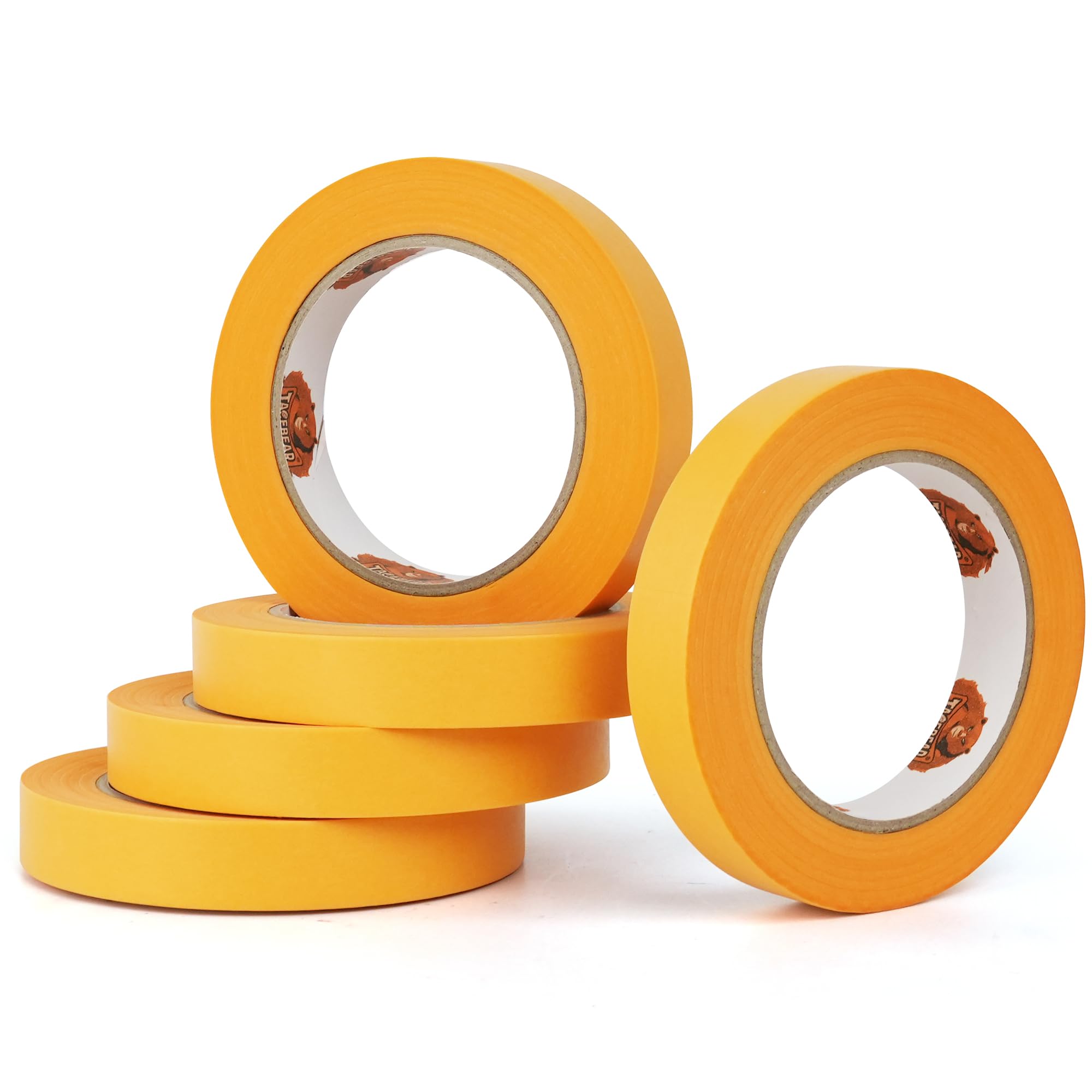 9 X Rullo Nastro Adesivo Professionale Oro 50 M X 60 Mm Nastro Da Pittore Krepp - Foto 9