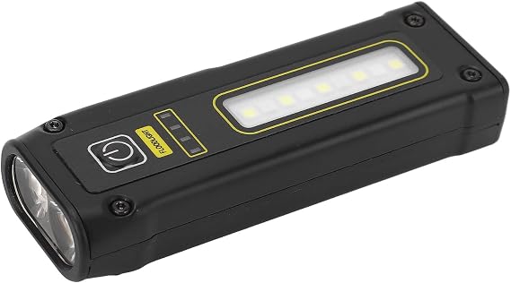Rechargeable Flashlight Lightweight IPX4 Waterproof, Magnetic Base, 1500mAh