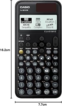 Casio FX-991CW-W-DT ClassWiz Calculator with Scientific Function