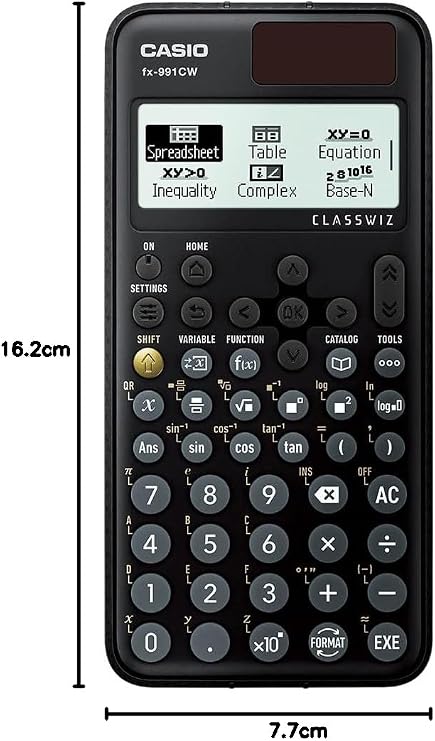 Casio FX-991CW-W-DT ClassWiz Calculator with Scientific Function