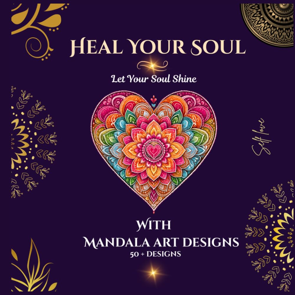 MANDALA ART DESIGNS FOR STRESS RELIEF