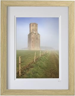 Mounted or framed photograph by Andrew Ray featuring mist at the Horton Tower in Dorset.