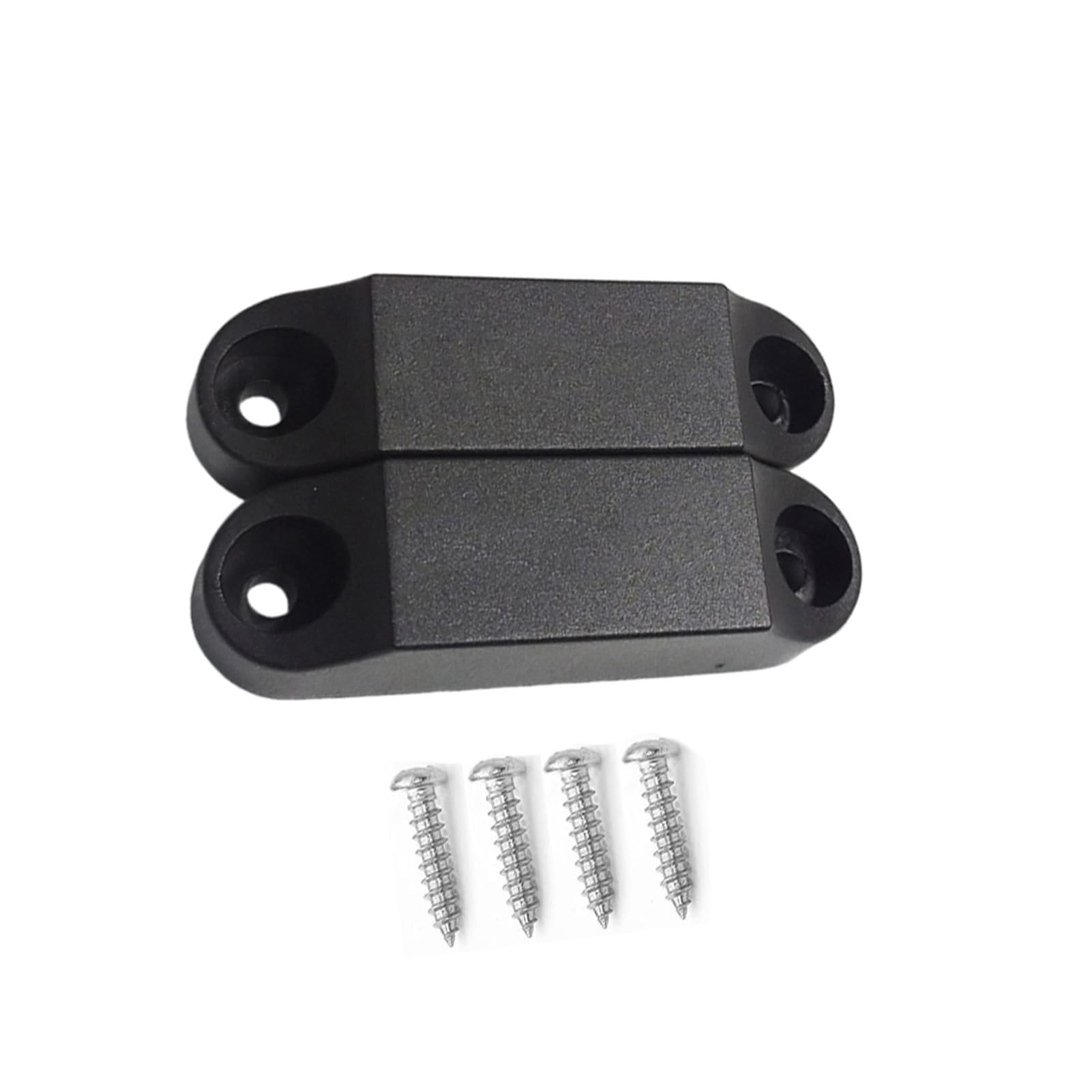 Yixannx Black 1 Pair Rv Magnetic Door Holder Storage Door Latch Efficient Functional Rv Experience Accessories For Trailer For Plastic Spring Clips