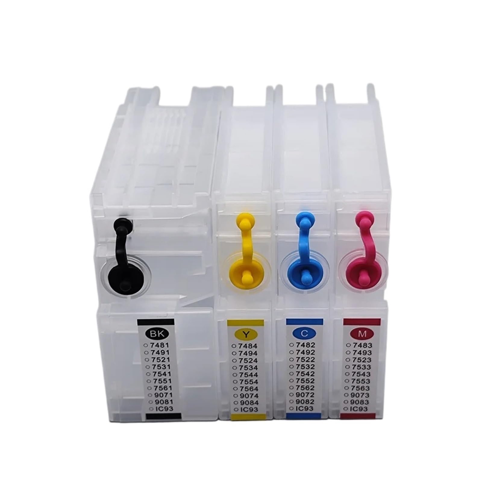 Cartucho de tinta reutilizable 748 con chip compatible con WorkForce Pro 7