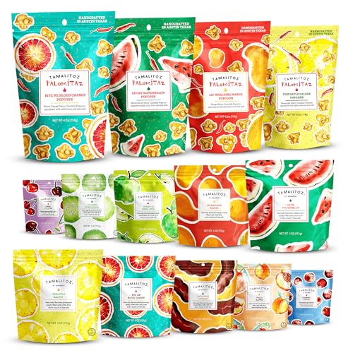 Tamalitoz Variety Fiesta: candy and popcorn set