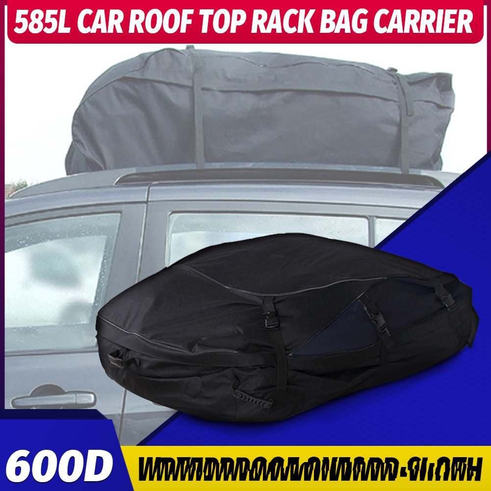 Barras Techo Barras Superiores Portaequipajes Impermeable para Techo Coche De 130x100x45cm Bolsa Viaje para Equipaje Carga Bolsa De Almacenamiento para Vehículos con Rieles Techo