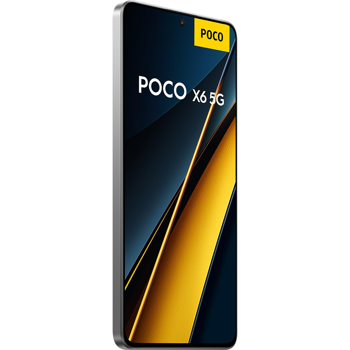 POCO X6 Pro - Smartphone 12+512GB, Schermo Amoled 6.67 120HZ 1.5K, Snapdragon 7s Gen 2, Tripla fotocamera fino a 64 MP Con OIS, 5100mAh, Grigio Chiaro (Versione IT)