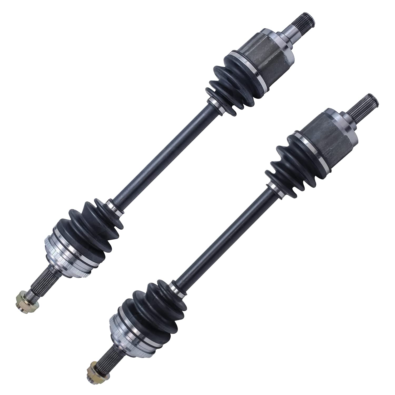 Detroit Axle - Front 2pc CV Axles for 99-02 Honda Accord, 01-03 Acura CL