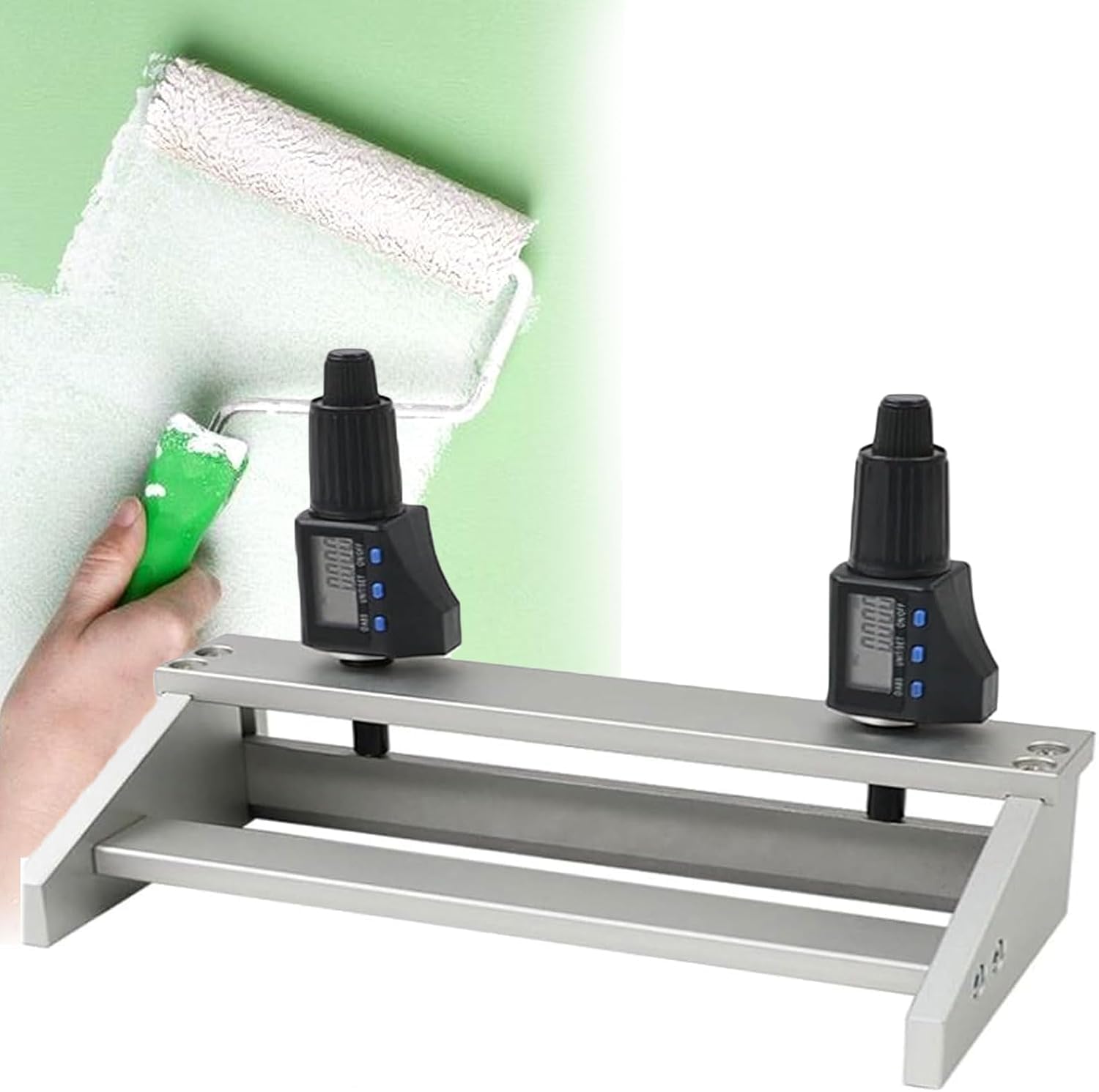 Aplicador de película micrométrico digital, recubridor de película húmeda de 1-6000 μm, precisión de 1 μm, para impresión y recubrimientos, anchos de recubrimiento de 200 mm.