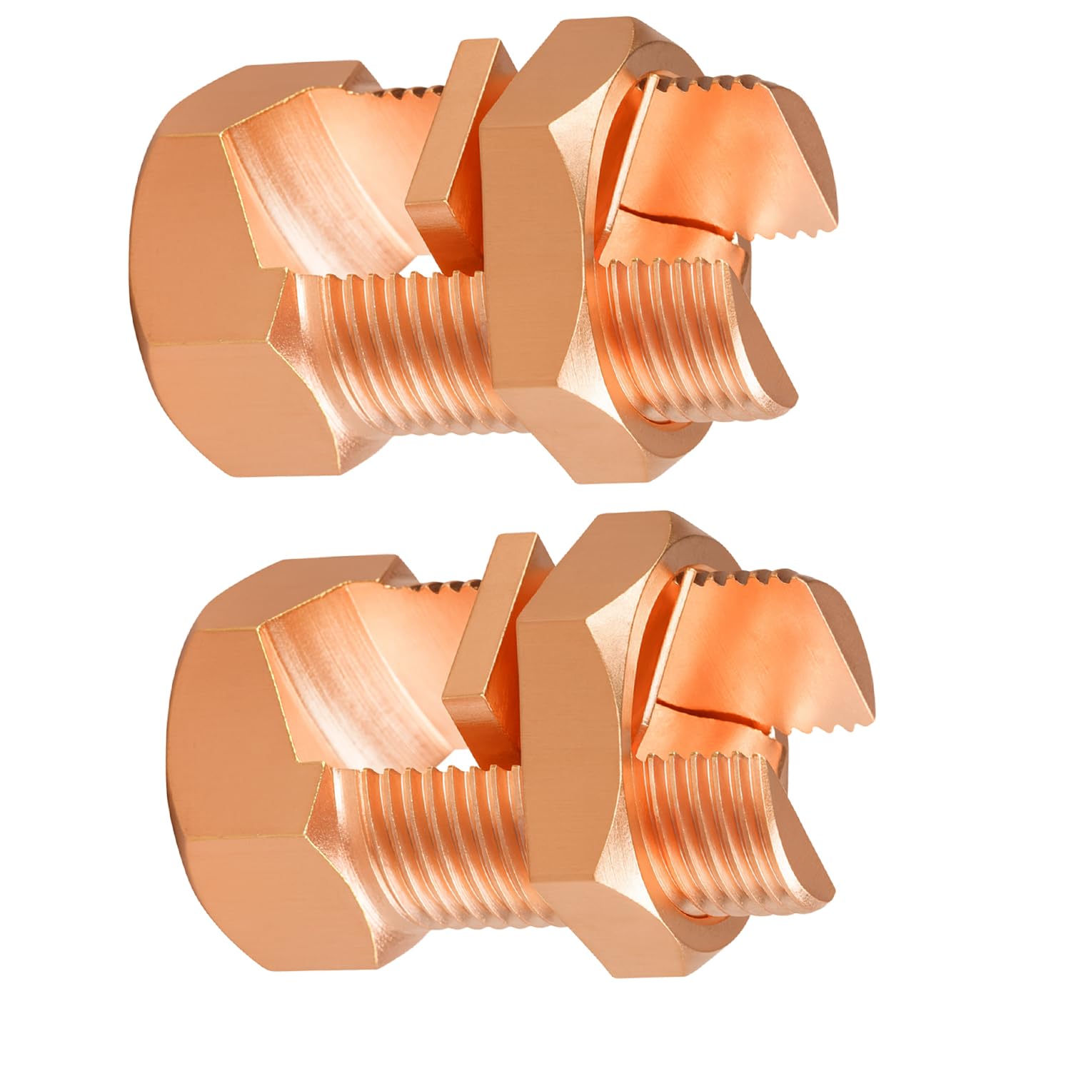 Copper Split Bolt Connectors - 5 Pack -7