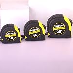 Tape Measure,3 Pack Bulk Measuring Tape Retractable with Fractions 1/8,Measurement Tape 10/16/25 FT