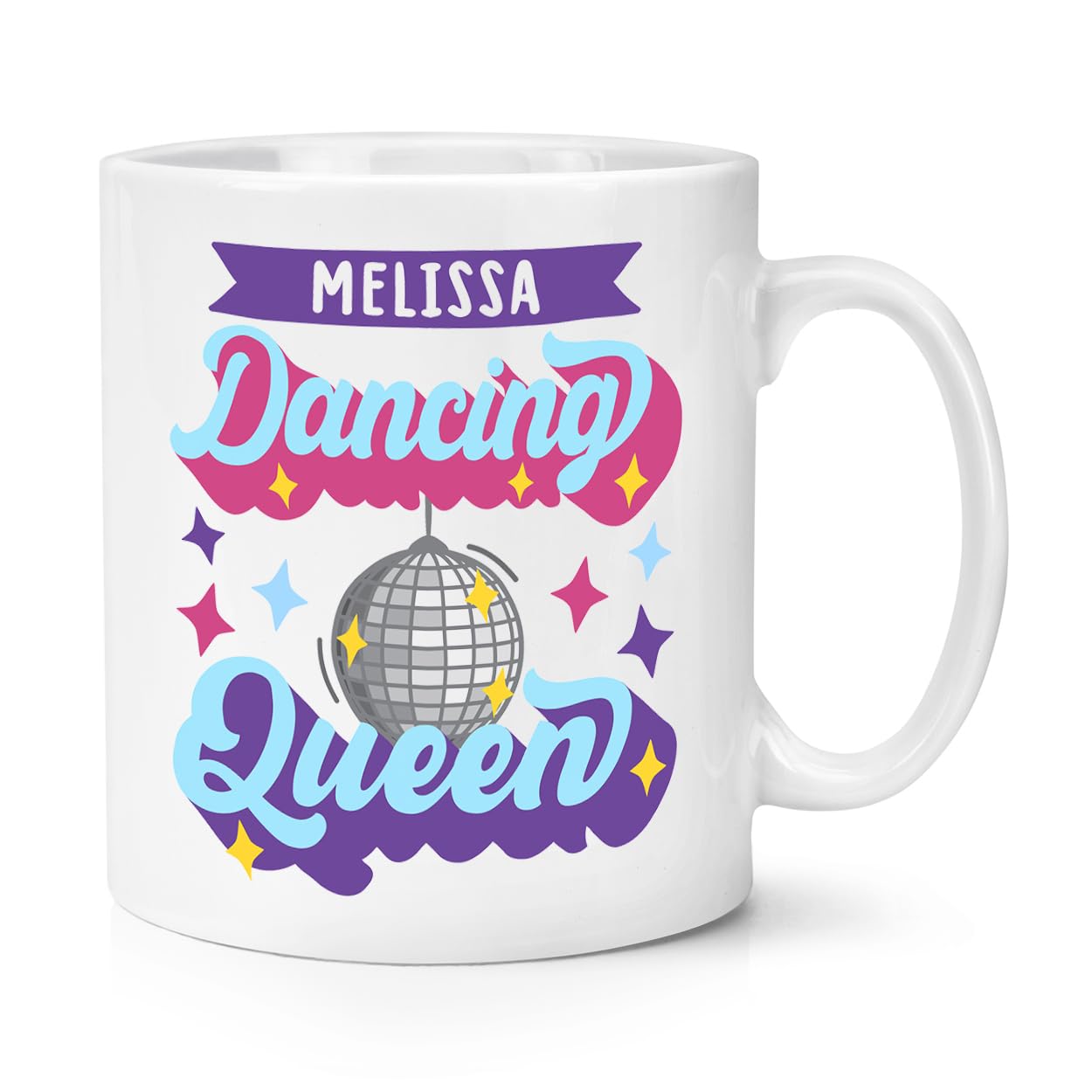 Personalised Dancing Queen 10oz Mug Cup
