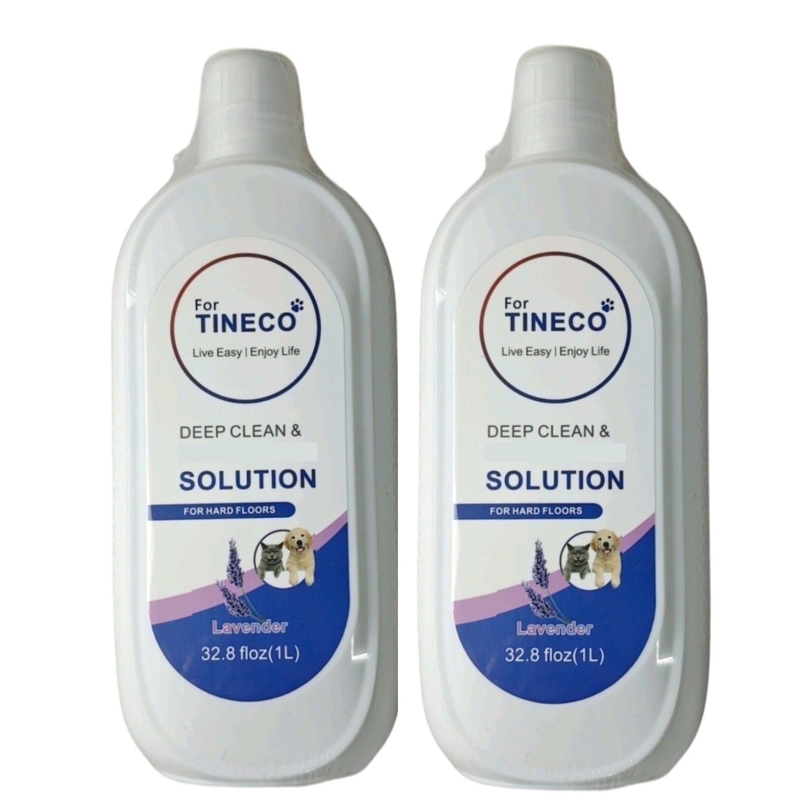 Solución de limpieza para fregadoras de pisos. Compatible para TINECO IFLOOR 3, iFLOOR 3 Breeze Complete, iFLOOR 5 Breeze Complete. Soluciones de limpieza para múltiples superficies, 1 L (33.8 onzas l