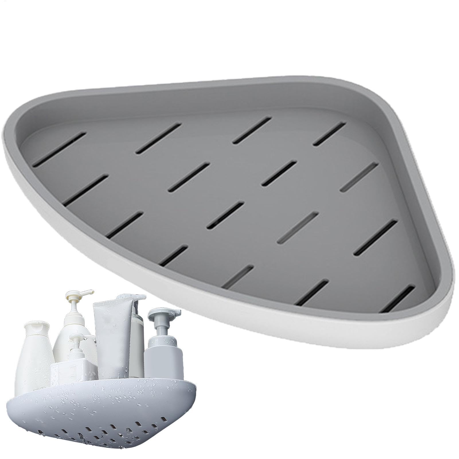 Étagère de salle de bain et organisateur de comptoir de cuisine adhésif