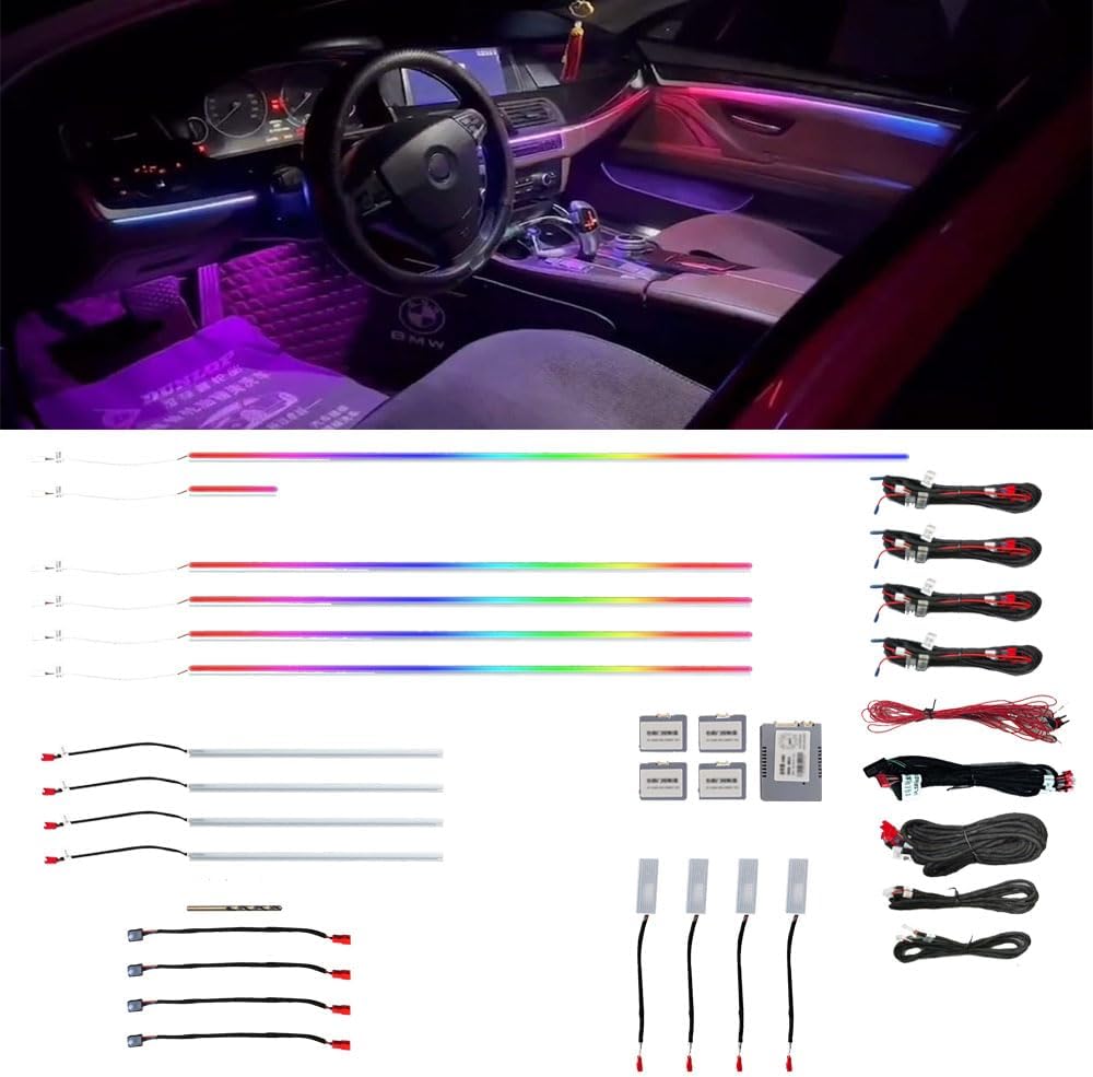 for 2012-2017 5 Series F18 F10 Gradient Active Ambient Lighting Atmosphere Light