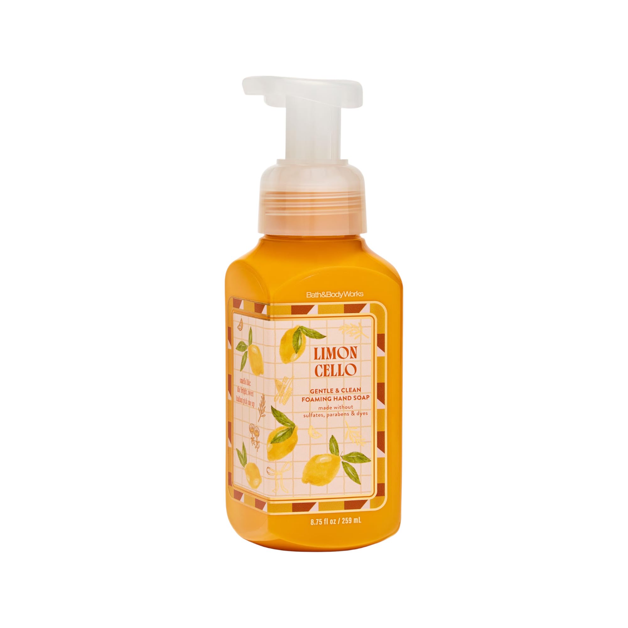 Bath & Body Works Limoncello Gentle Foaming Hand Soap 8.75 oz (Limoncello)