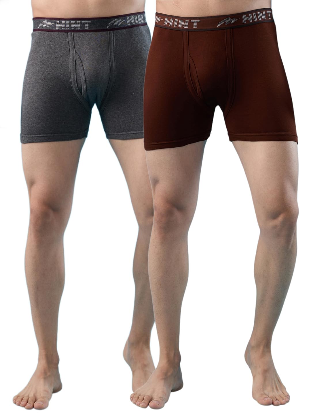 hint Intro Long Mens Trunks (Pack of 2) | Soft Cotton | Breathable | Moisture-Absorbing I-picture-28
