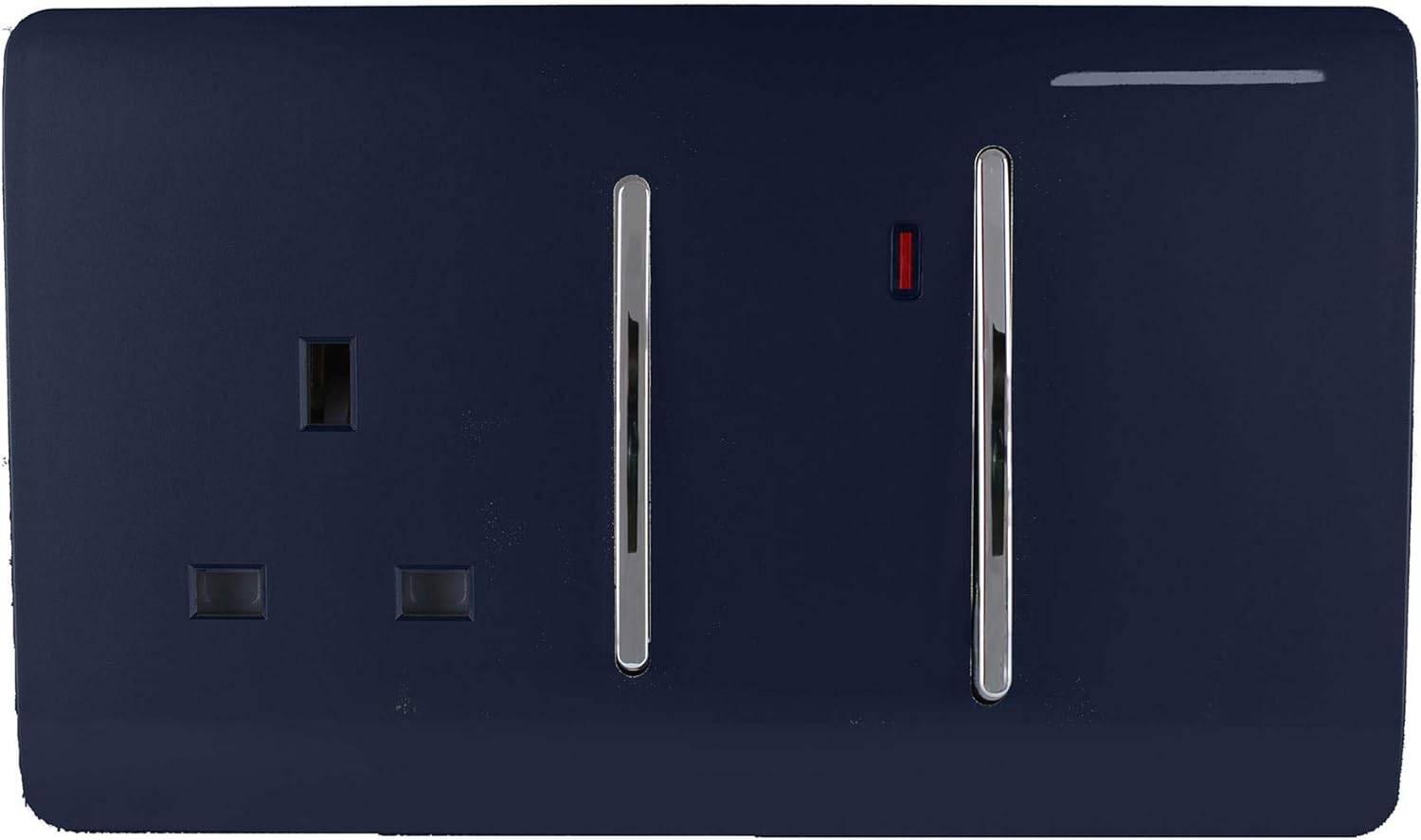 Trendi Artistic Modern Glossy 45 A Cooker Switch & Plug Socket Inc Neon