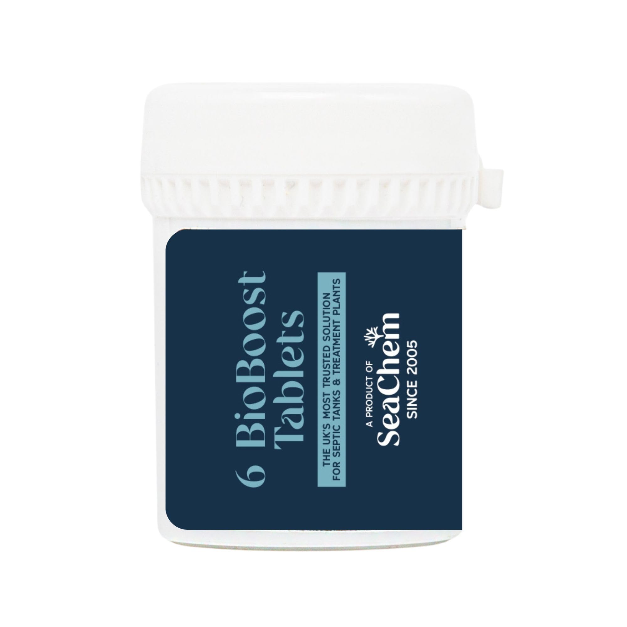 BioBoost Septic Tank Treatment Tablets - 6-Month Supply - Powerful Bacteria & Enzyme Booster to Eliminate Smells, Unblock Tanks & Maintain Healthy Wastewater Systems