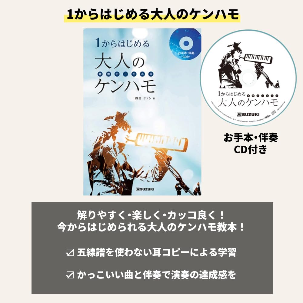 Amazon | 鍵盤ハーモニカ スズキ メロディオン アルト PRO-37v3 ＆ 1