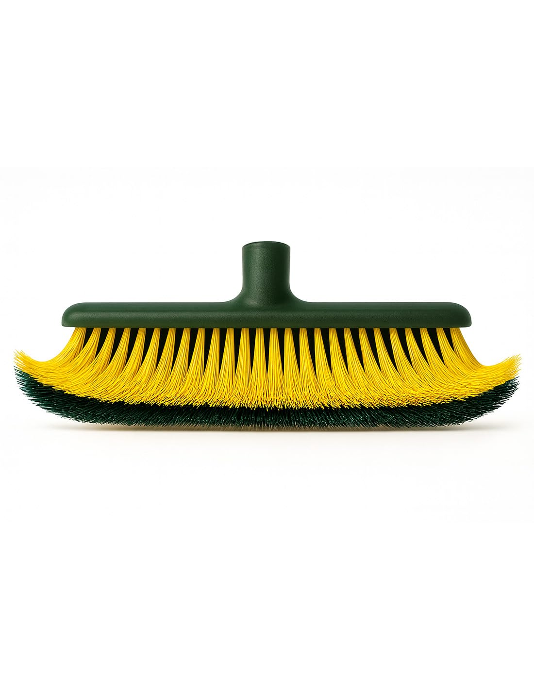 Brosse pour gazon artificiel avec manche extensible - Balai pour balayage gazon et feuilles - Outil de nettoyage de jardin (brosse + poignée)