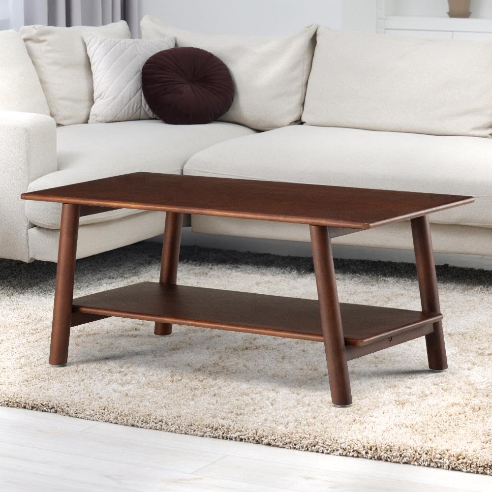 Wakefit Coffee Table | 3 Year Warranty | Center Table, Tea Table, Center Table for Living Room, Coffee Table for Living Room, Solid Wood (Parma- Golden Brown) (B0D11VW9FY) Amazon Price History, Amazon Price Tracker