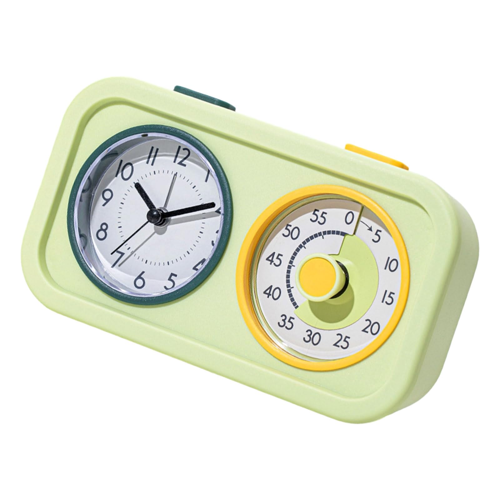 Ekoama Double Screen Display Visual Timer With Alarm Clock Countdowns For Cooking Baking And Study Battery Operated