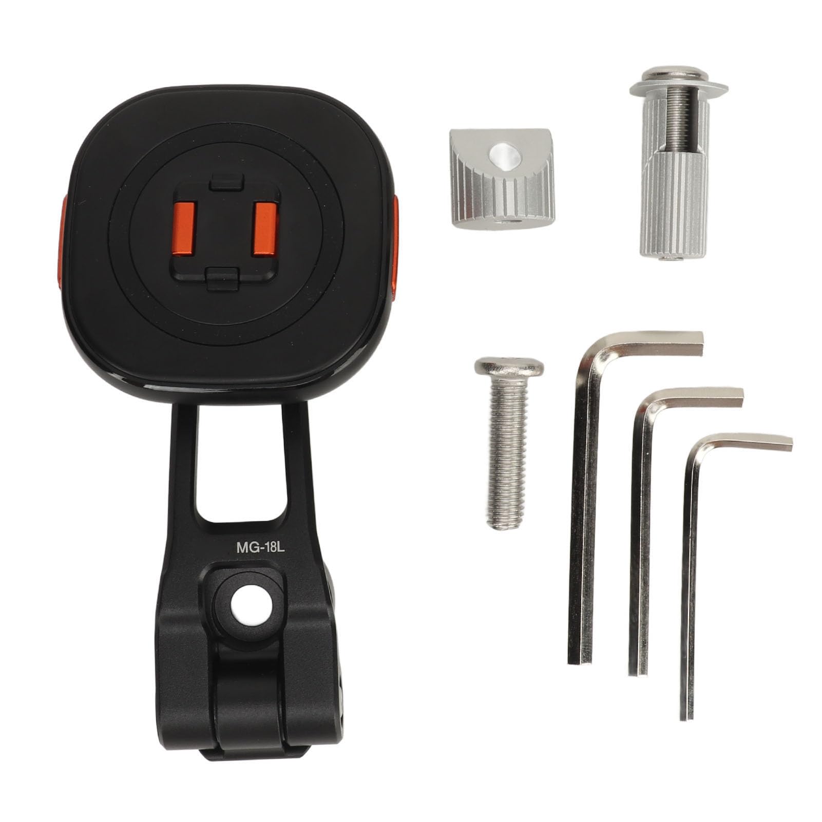 Supporto Magnetico Per Cellulare Da Manubrio Bici In Abs Alluminio