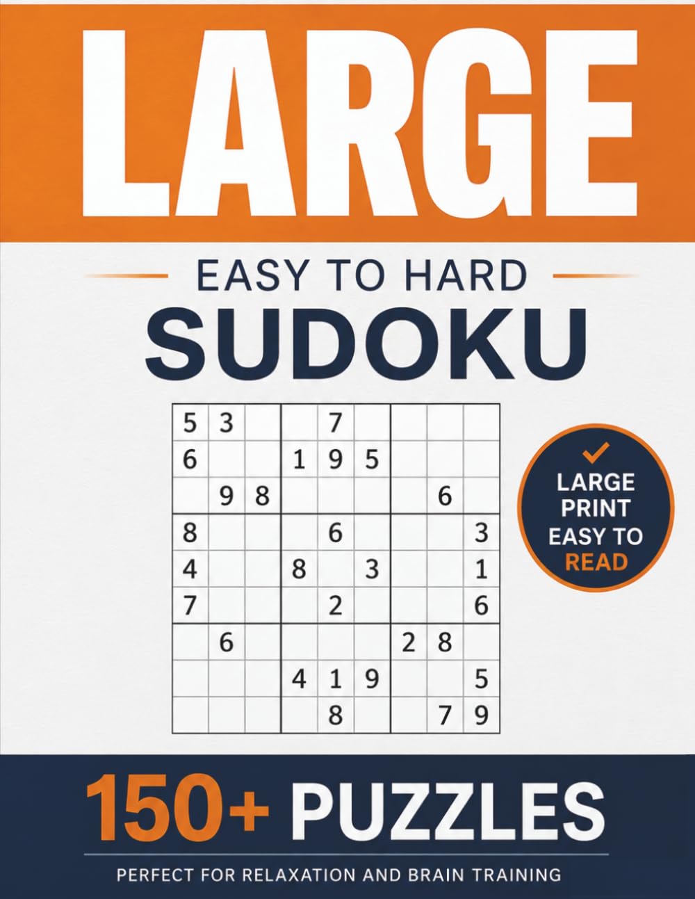 Large Print Sudoku Puzzle Book Volume Two