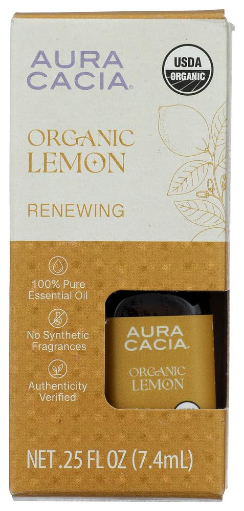 Aceite Esencial Orgánico de Limón 0.25 FZ miniatura 1
