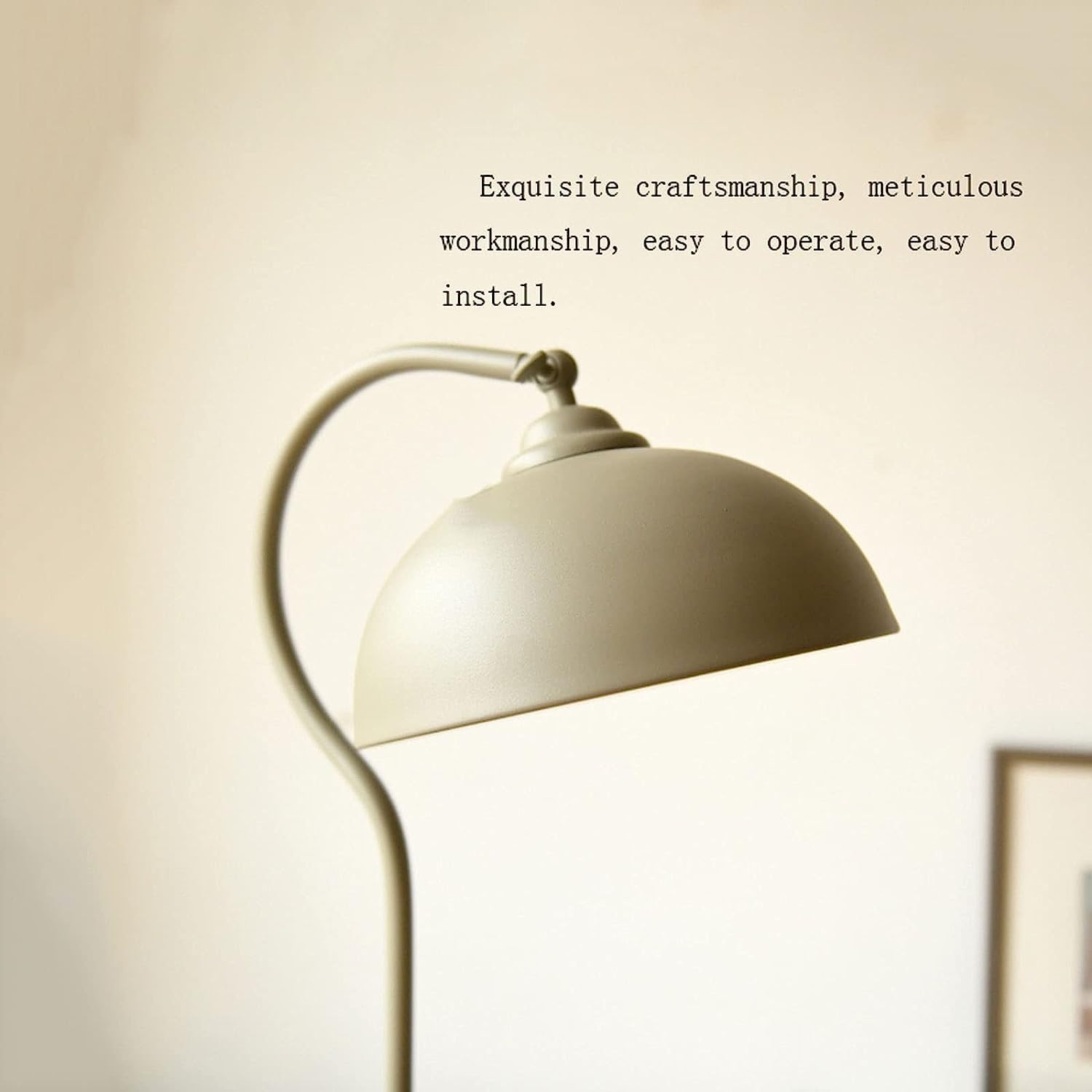 Lampa Podłogowa Żelazna Lampa Podłogowa Amerykański Prosty Metalowy Abażur Stojąca Wysoki Słup Lampy Podłogowe Do Salonu Sypialni Salonu