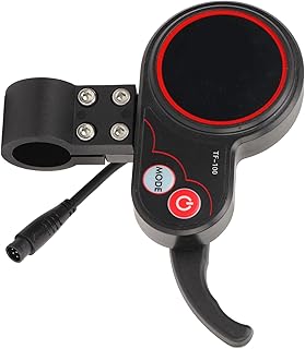 Painel de Exibição de Scooter Elétrico à Prova D'água Confortável, Boa Resistência, Painel de Exibição LCD de Scooter Elétrico à Prova D'água para KUGOO M4 Com Conector de 6