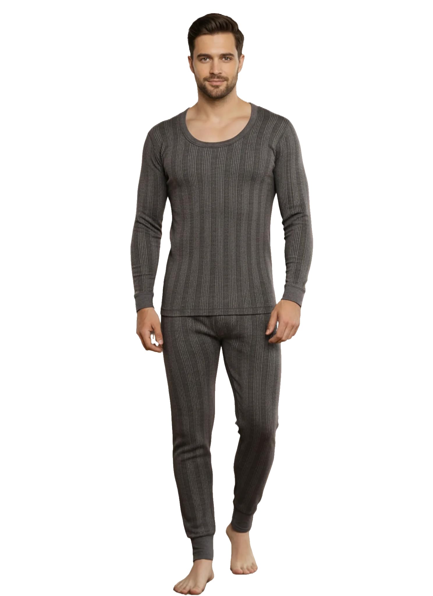 Winter Body Warmer ||| Breathable & Quick-Drying Cotton-Polyester Thermal Set-image-12