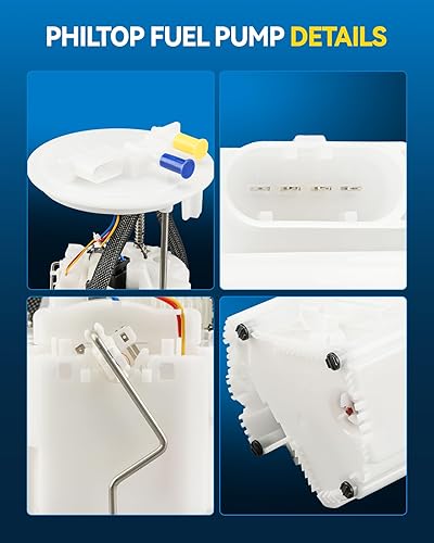 Miniatura 263 de PHILTOP Electric Fuel Pump Assembly Fits For Chevrolet S10 1985-1991, GMC S15 1985-1990, GMC Sonoma 1991, GMC Syclone 1991, SP06B1H