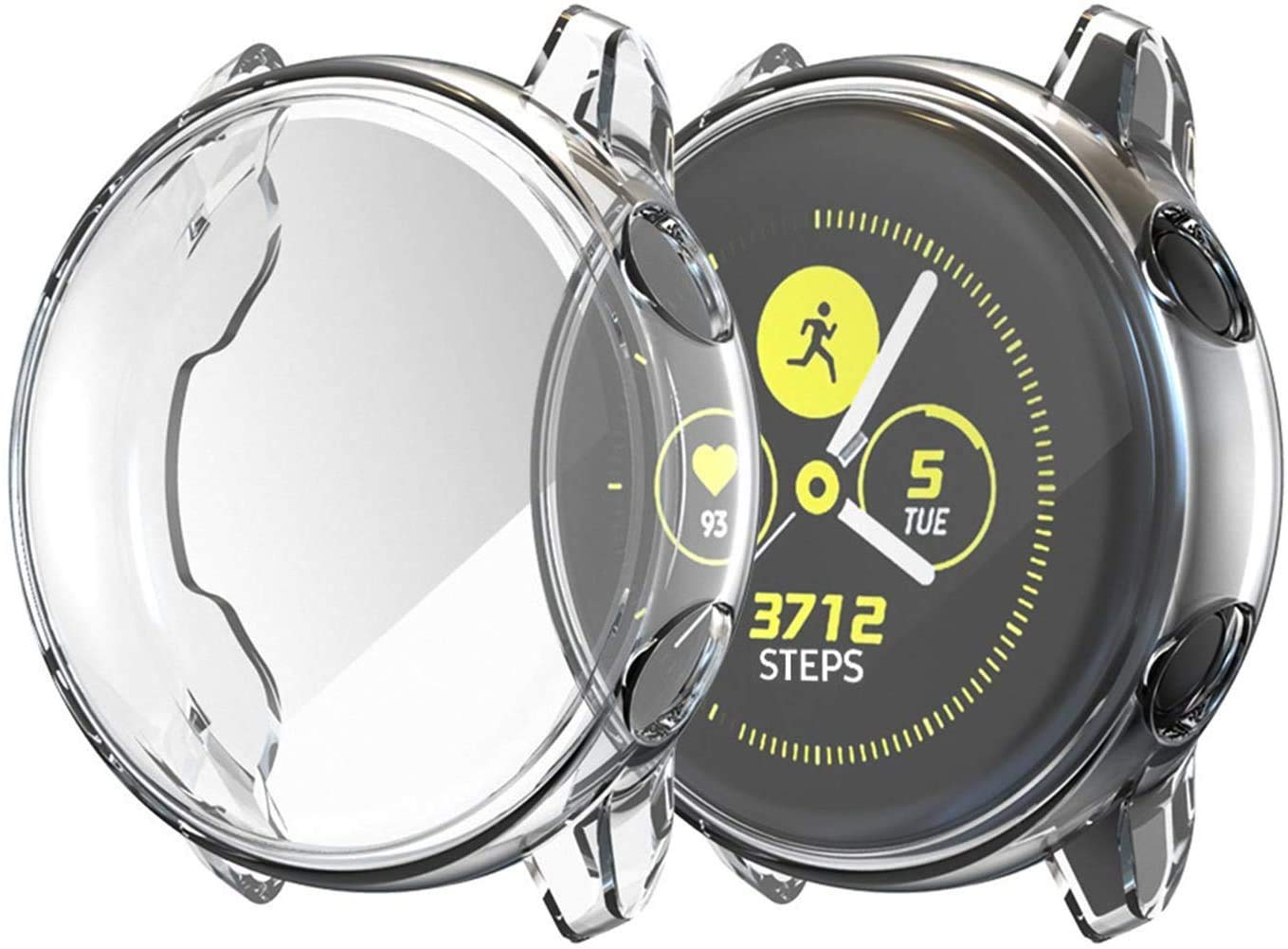 OJOS Compatible with Samsung Galaxy Watch Active 2 Screen Protector Case 40mm, Bumper Full Around Cover for Samsung Galaxy Watch Active2 40 (Clear, 40mm) (B0BDDGBQ4Z) Amazon Price History, Amazon Price Tracker