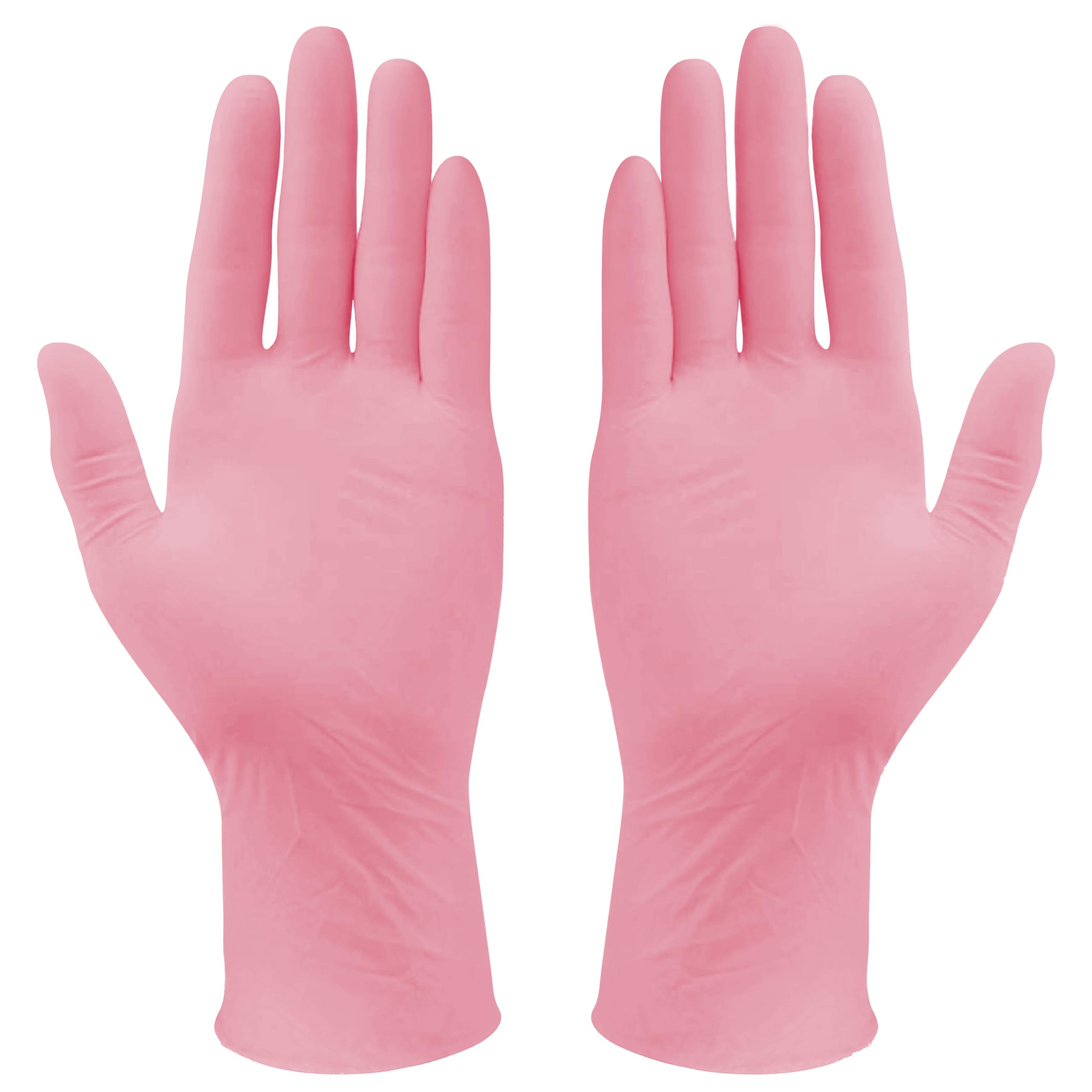 50 Guanti In Nitrile Senza Lattice - Taglia L - Texture Antiscivolo, Ipoallergenici, Uso Alimentare, Meccanico, Tatuatore
