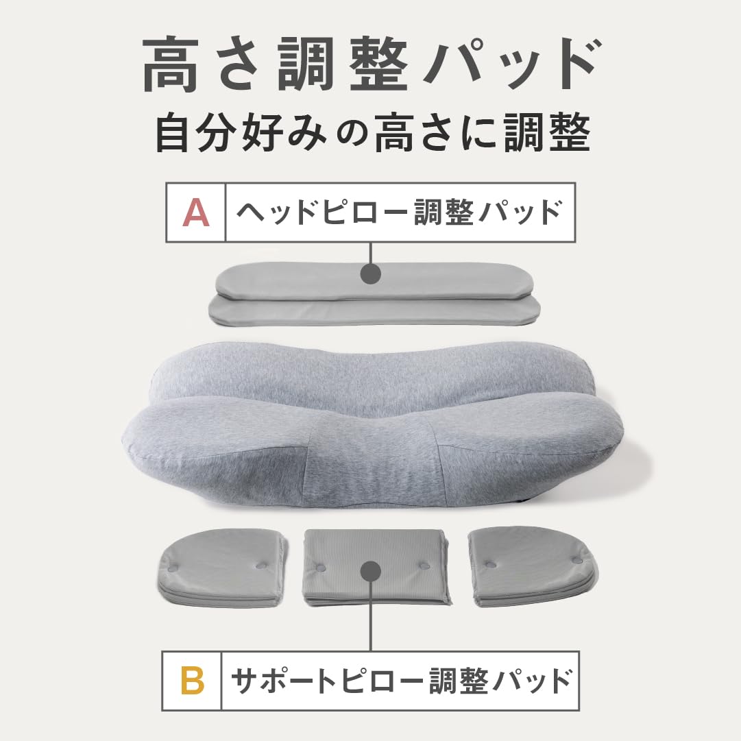 Amazon｜[CALQS ホッとする枕 サイドフィット ] 枕 ピロー 首 肩