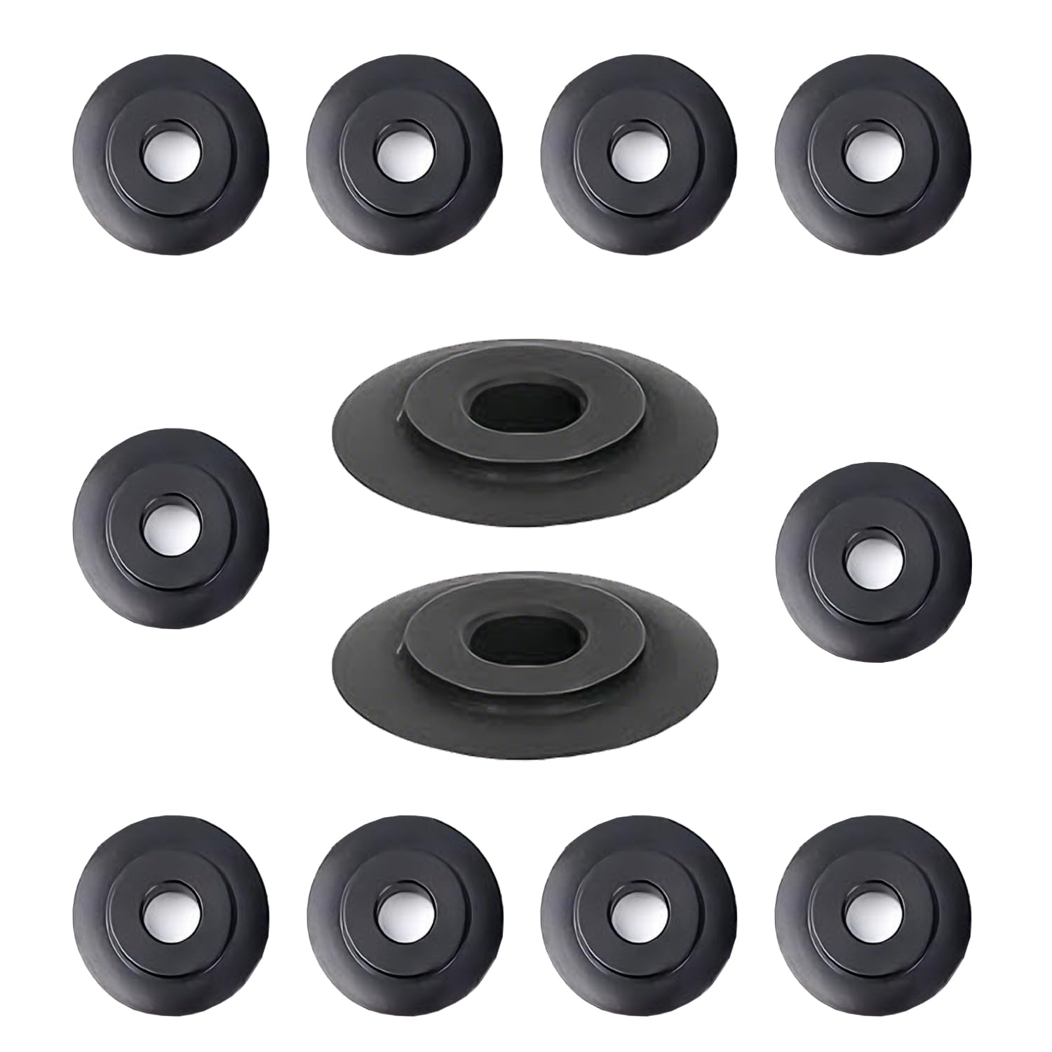 DIPZO 12PCS Pipe Cutter Replacement Blades, Spare Cutting Wheels for Copper, Aluminum, Plastic Tubing, Tube and Pipe Cutters