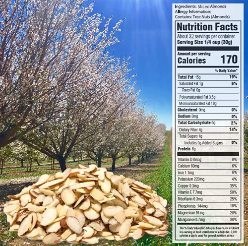 Mariani Nut Company 076991002118 Mariani Nut - Sliced Premium California Almonds thumb #2