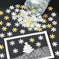 Baker Ross Foil Snowflakes for Kids Arts and Crafts \u2014 Ideal for Crafting In Classrooms, Schools, and Preschools (50G)