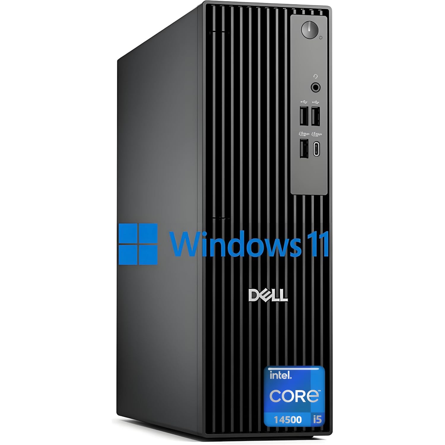 Dell Pro Slim QCS1250 Desktop, New OptiPlex Version, 14th Gen 14-Core i5-14500(Beat i7-13700), 16GB DDR5 RAM, 1TB PCIe SSD, Ultra-Quiet Design, Dual