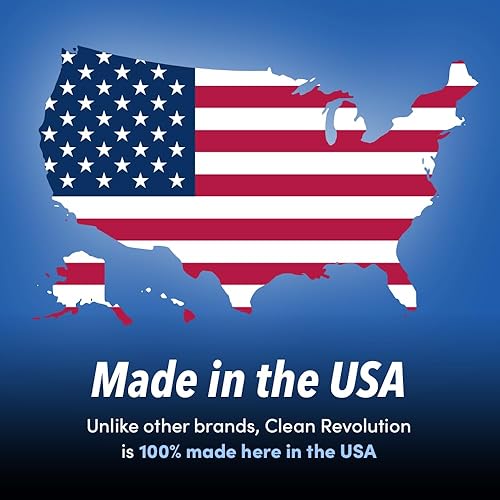 Clean Revolution Suministro de recarga de limpiador multisuperficie, no tóxico, ecológico y a base de plantas, listo para usar, limón y hierbas, 128