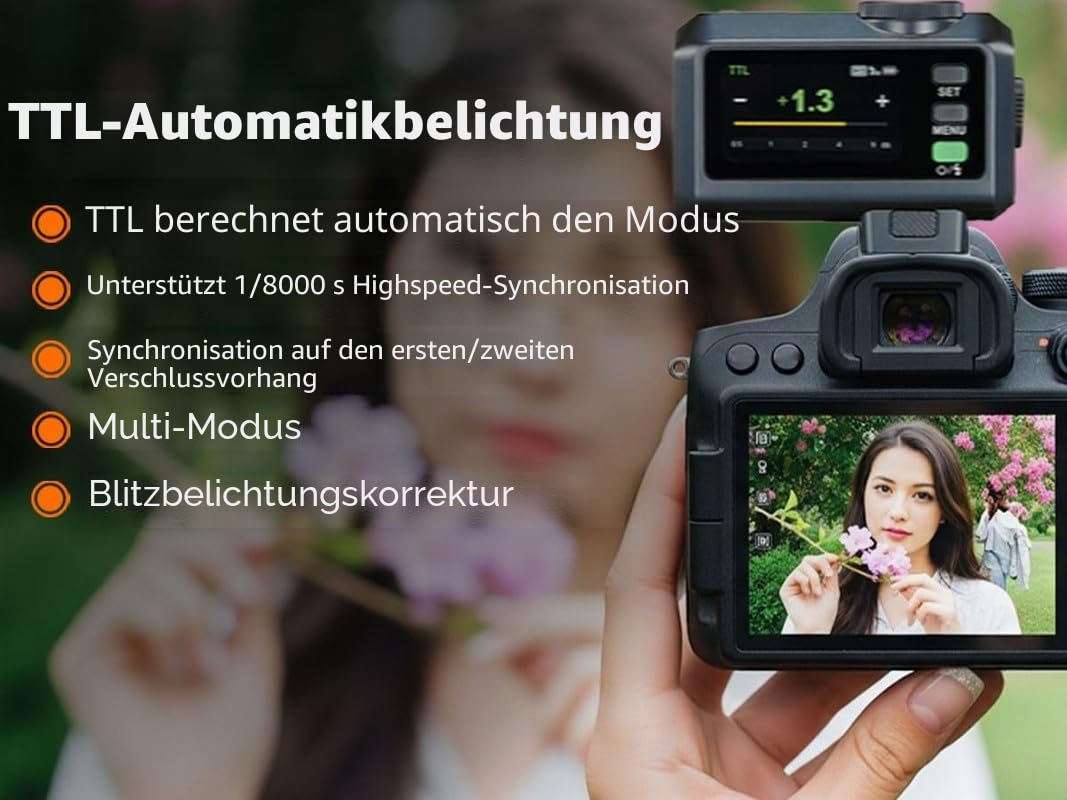 GODOX IT30PRO S Kamera Blitz, IT30 PRO S Mini Blitzgeräte, 2.4G TTL HSS 1/8000s Flash, Kompatibel mit Sony Alpha a7III a7CII a7IV a7C a7RV a7 a7SIII a6700 a6400 a6600 ZV-E10 II a6100