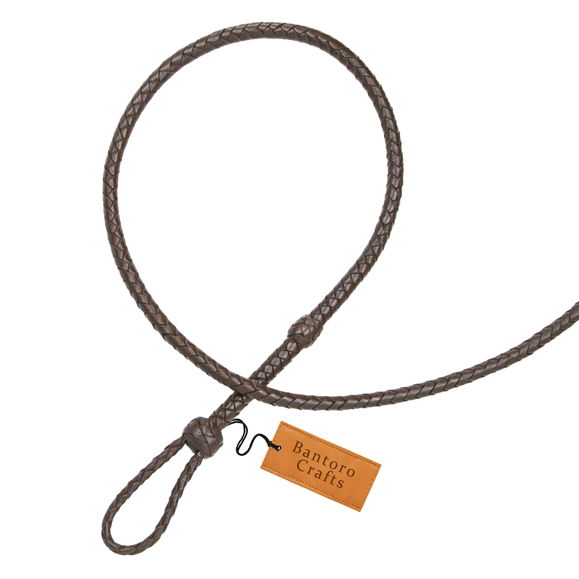 Fouet en cuir de kangourou à 16 brins à vendre – Fouet tressé