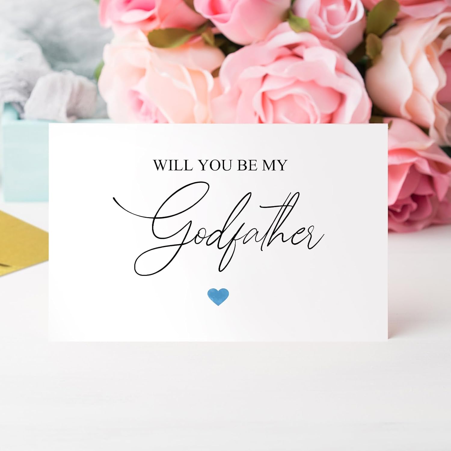 Qiliji Will You Be My Godfather Card, Godfather Proposal Card, Will You Be My God Father Card, Godfather Proposal Gifts - Image 7