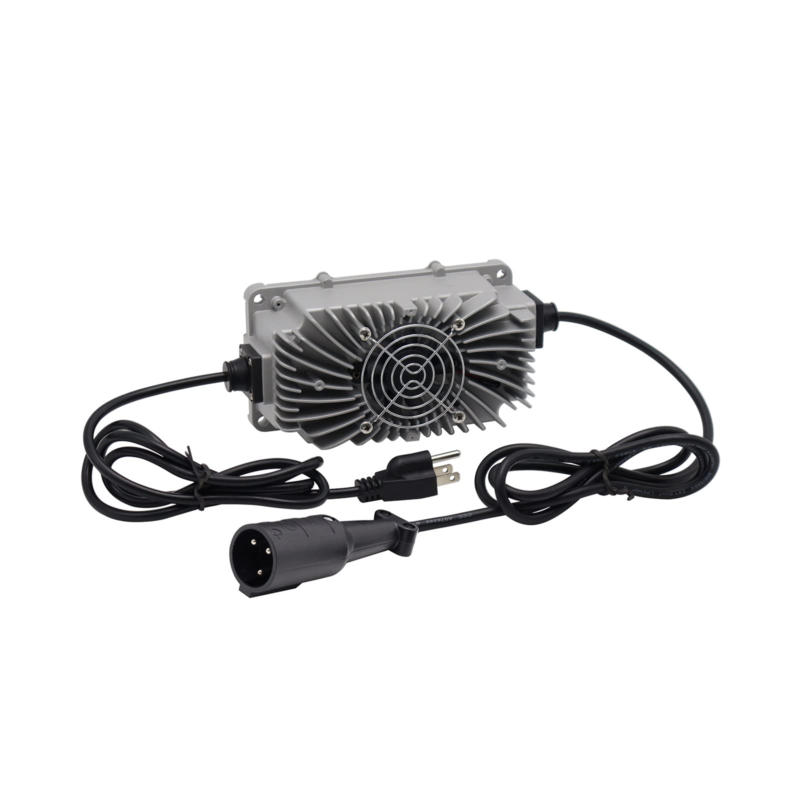 Generic 48 Volt 5 AMP Waterproof Golf Cart Battery Charger for 48 Volt Club Car Golf Cart with Round 3 Pin Plug Waterproof IP68