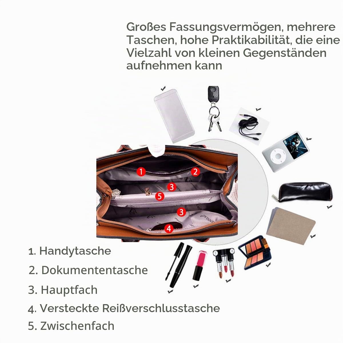 NICOLE & DORIS Taschen Handtaschen designer taschen Krokodil Top umhängetasche luxuriöse ledertasche damen PU Leder Maulbeere